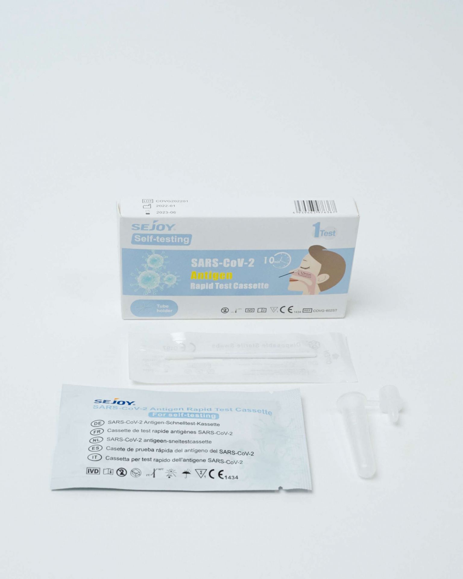 Buy Sejoy 1T SARS-COV-2 Rapid Antigen Test | OdemShop